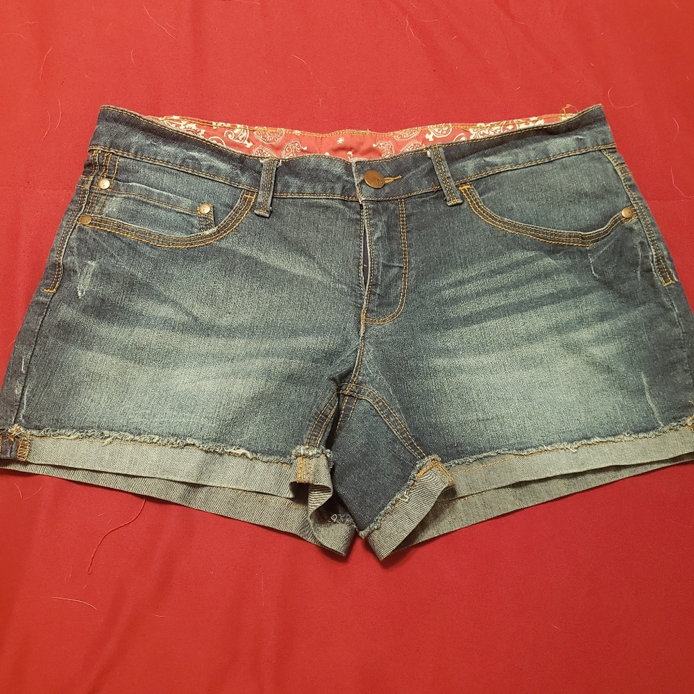 Faded Glory Cuffed Jean Shorts